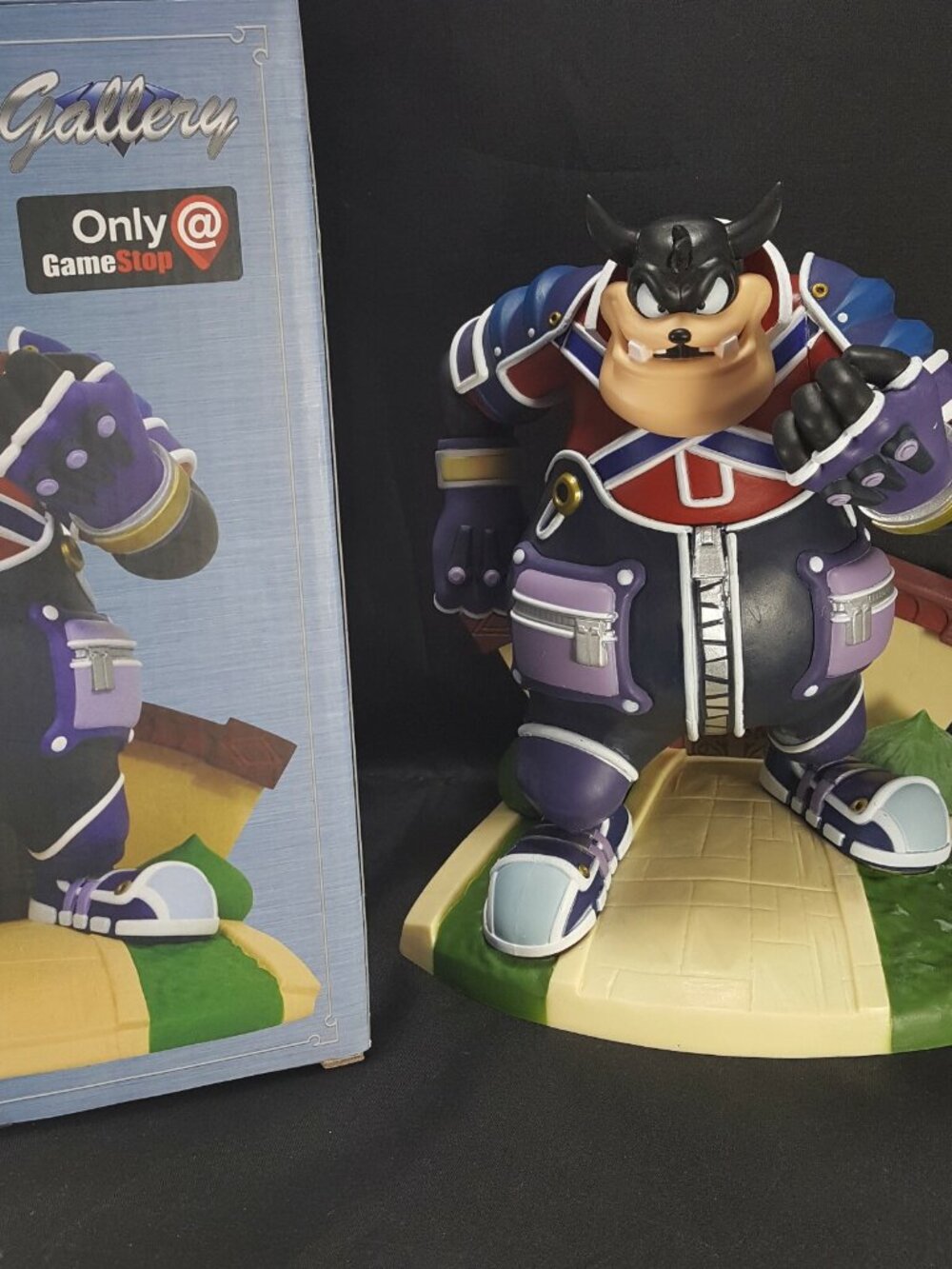 Disney Pete Kingdom Hearts Gallery GameStop Exclusive Statue Diamond Select NEW